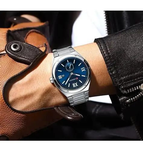 Stainless Curren Athen men watch