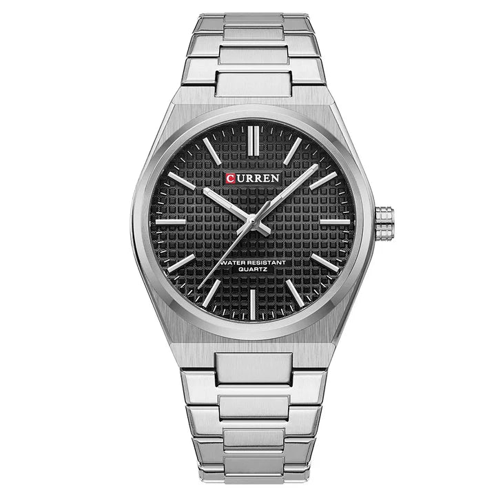 Stainless Curren Athens men's watch