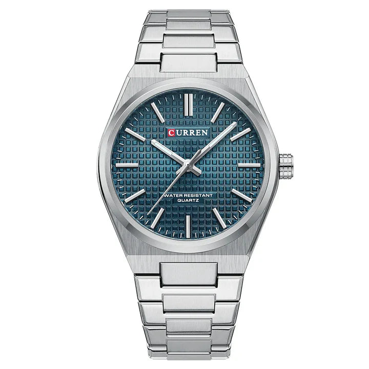 Stainless Curren Athens men's watch