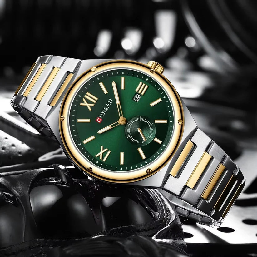Stainless Curren Athen men watch