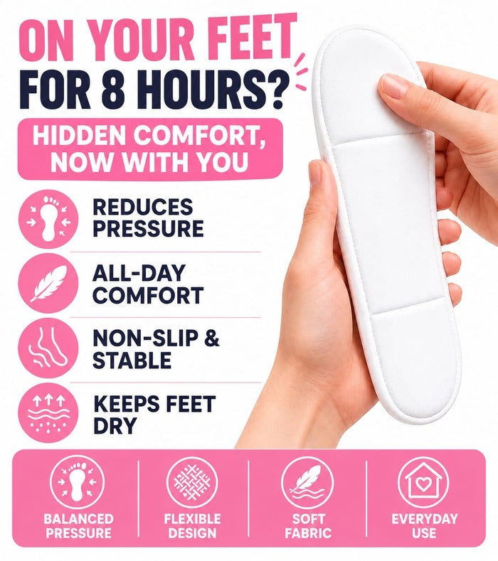 Women Padded No Show Socks