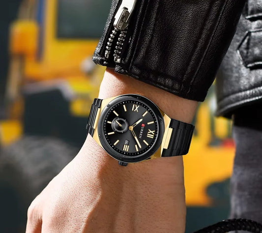 Stainless Curren Athen men watch