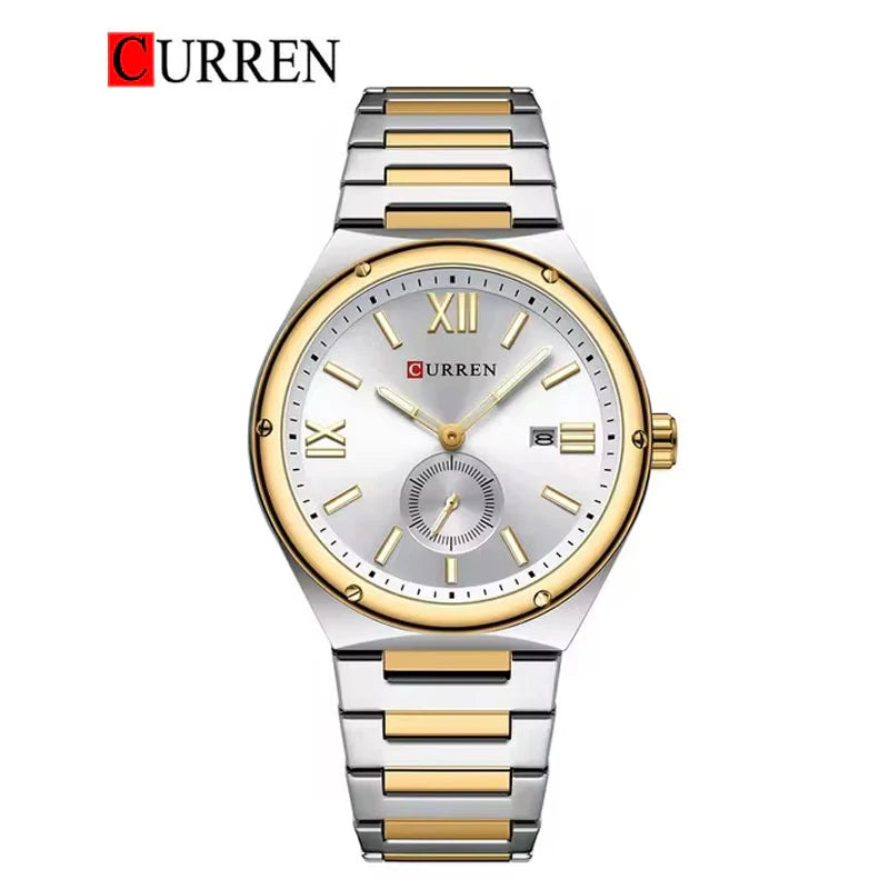 Stainless Curren Athen men watch