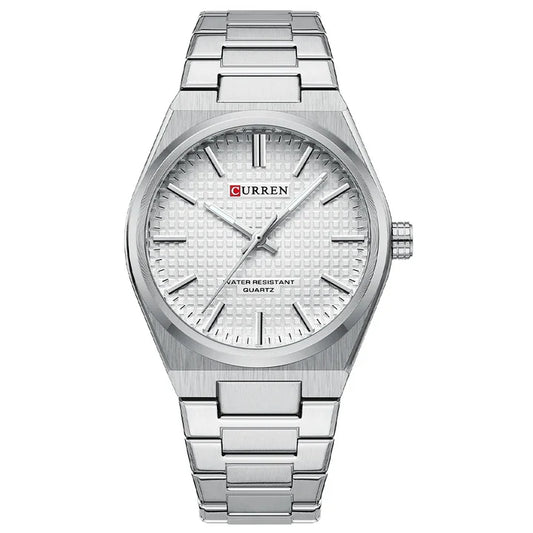 Stainless Curren Athens men's watch