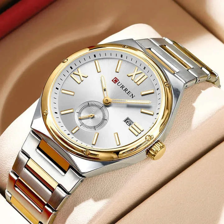 Stainless Curren Athen men watch
