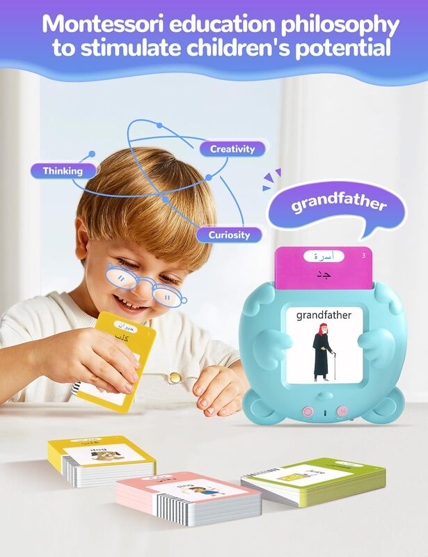 Flash Cards Language Trainer for Young Children