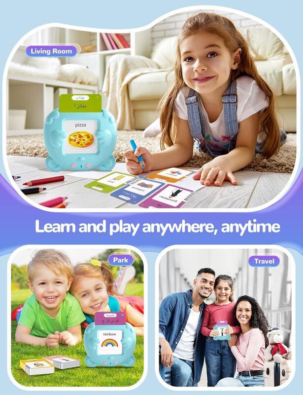 Flash Cards Language Trainer for Young Children