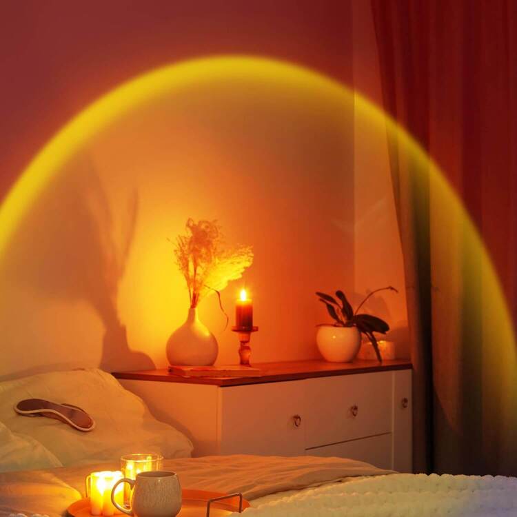 Sunset Lamp for a Relaxing Sunset Glow