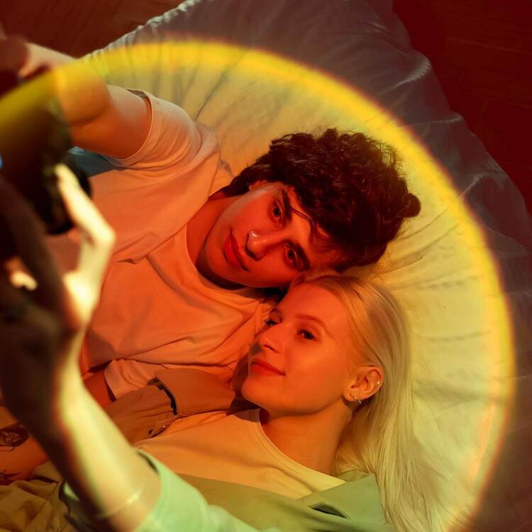 Sunset Lamp for a Relaxing Sunset Glow