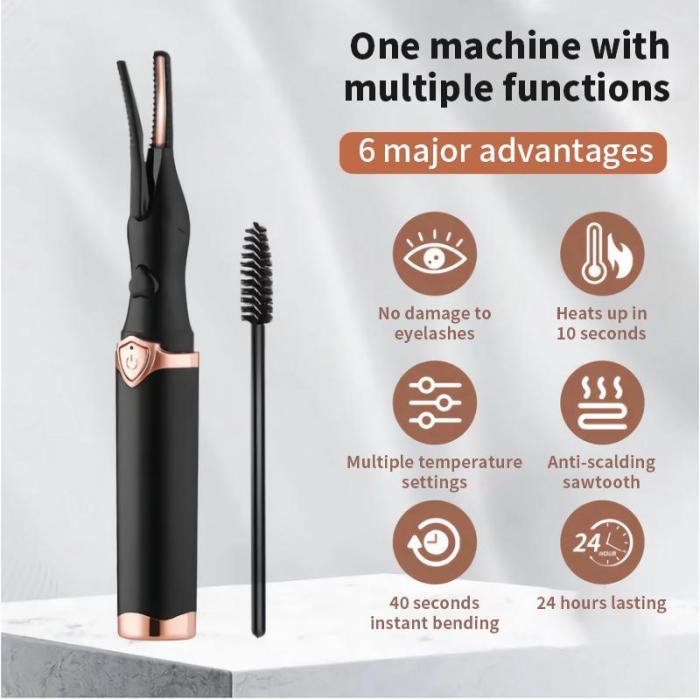 Heated Eyelash Curler For All Day Lift